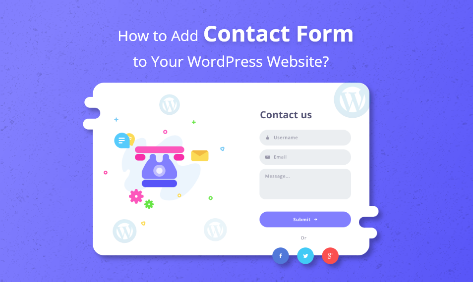 How to add Contact Form to your WordPress website?
