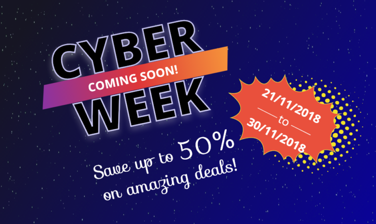 [50% OFF] Cyber Week Sale - Black Friday & Cyber Monday Deals Sale