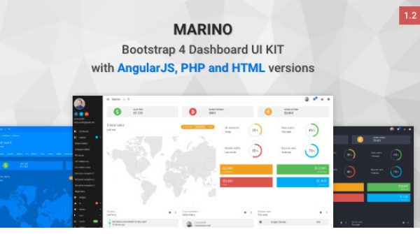 Marino free bootstrap UI kits