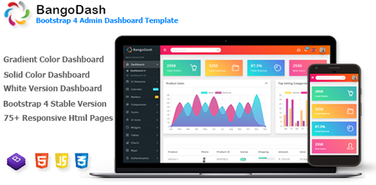 BangoDash best UI kits templates