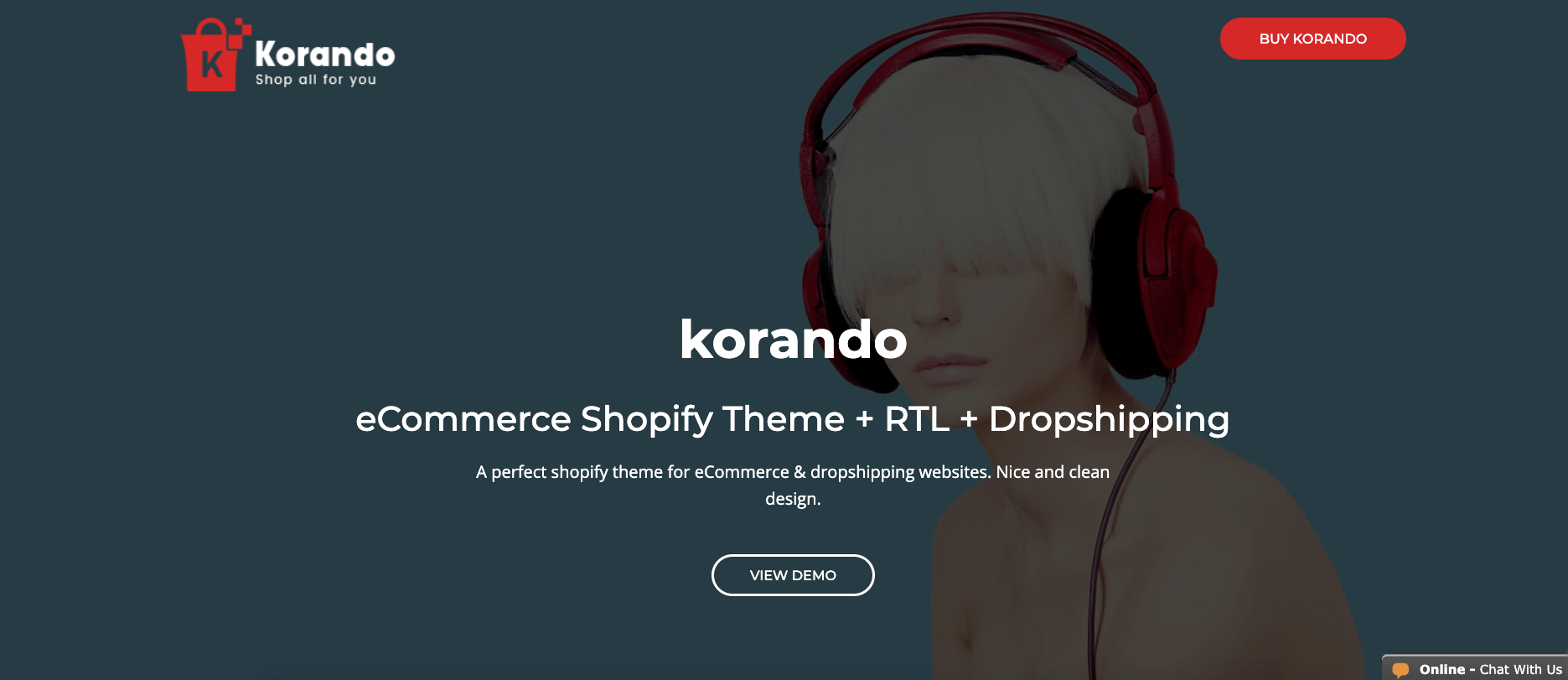 Korando Shopify Theme Best Shopify Themes for Dropshipping