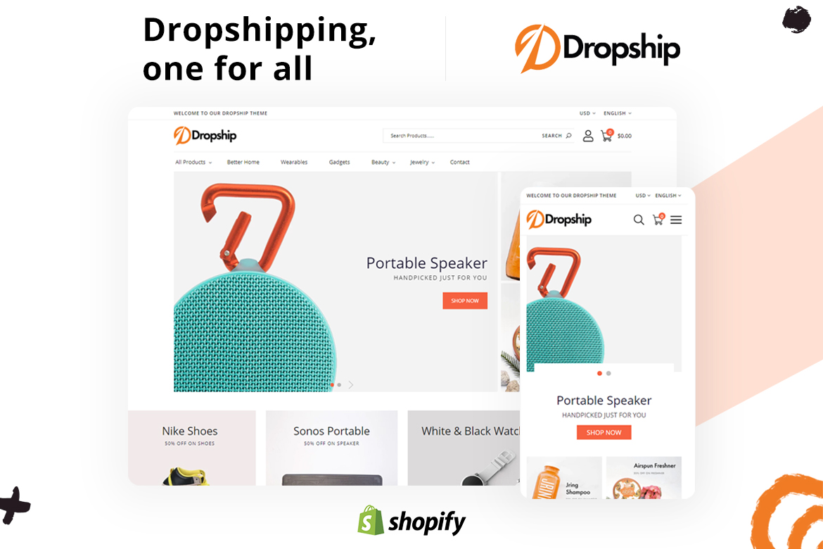 dropship shopify template