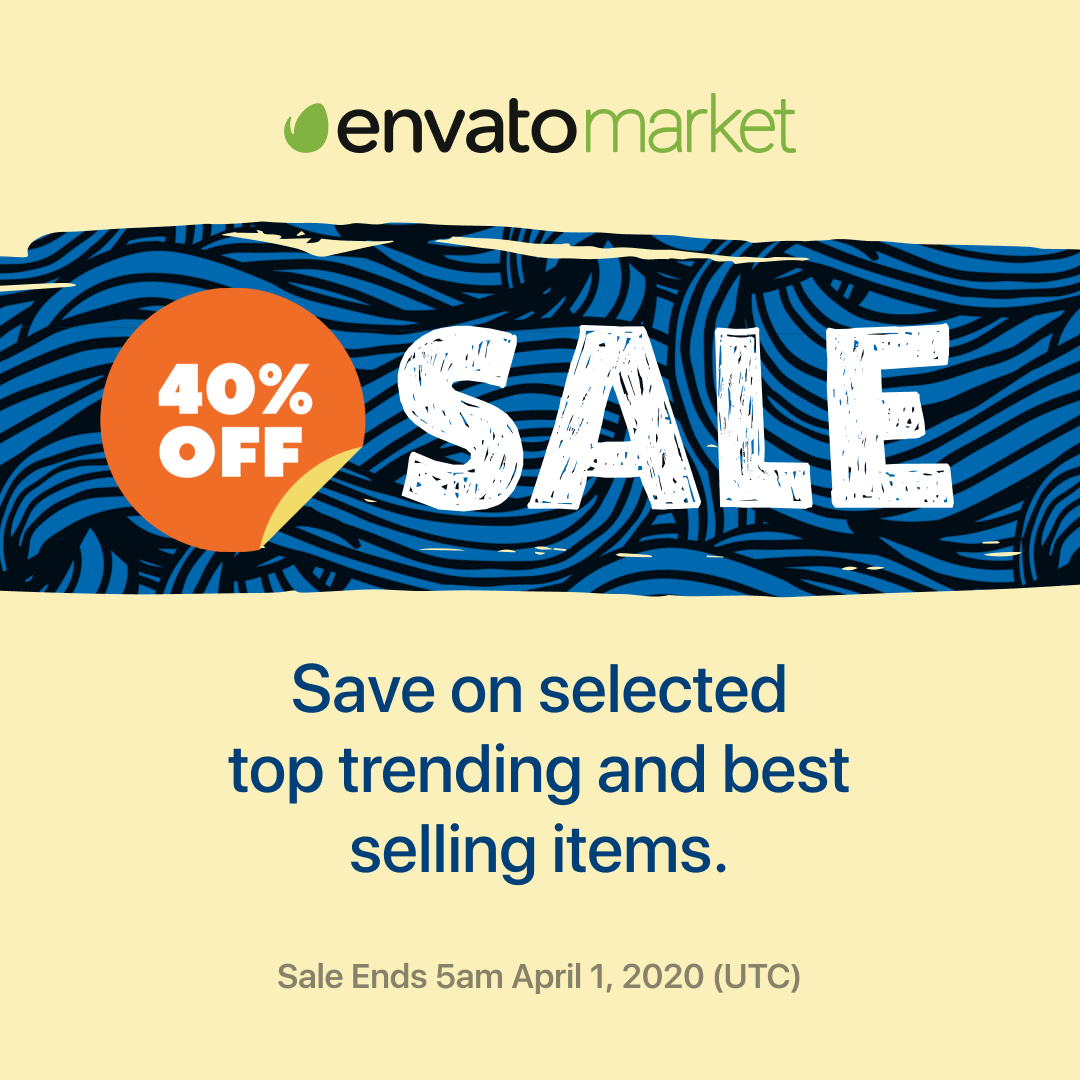 Themeforest exclusive march 2020 sale