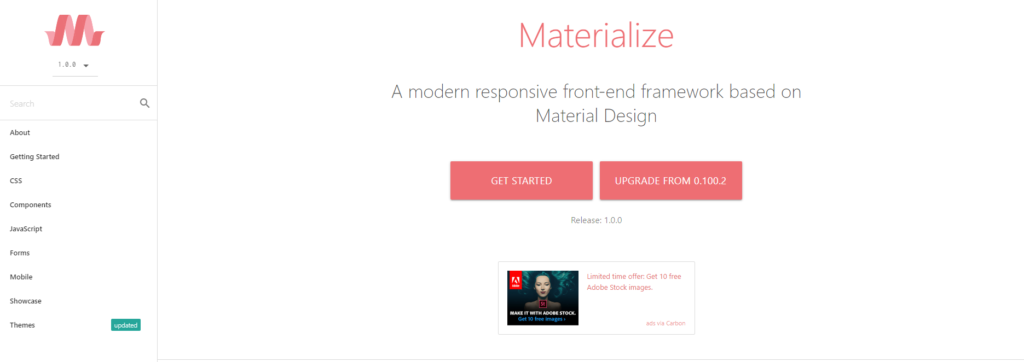 Best CSS framework for website comparison