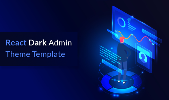 Best Dark Theme React admin template