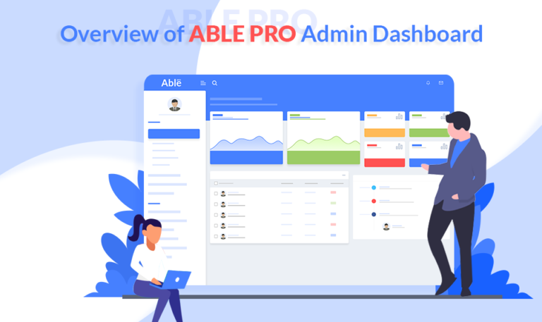 Able Pro - Responsive admin dashboard