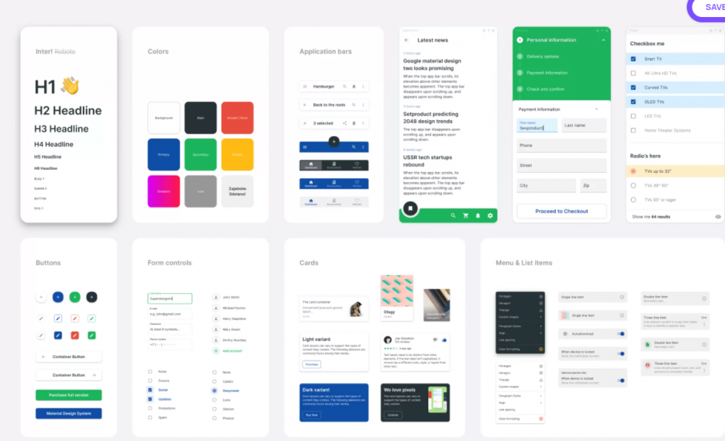 Top 10 Free and Premium Figma Design Template 2024