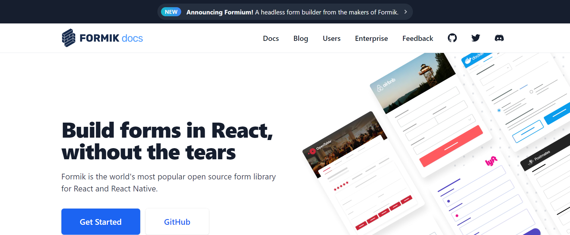 formik ReactJS Form library