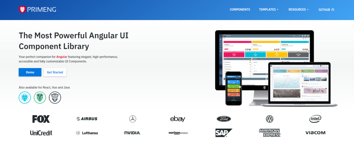 Best Material-UI components for Angular 2021