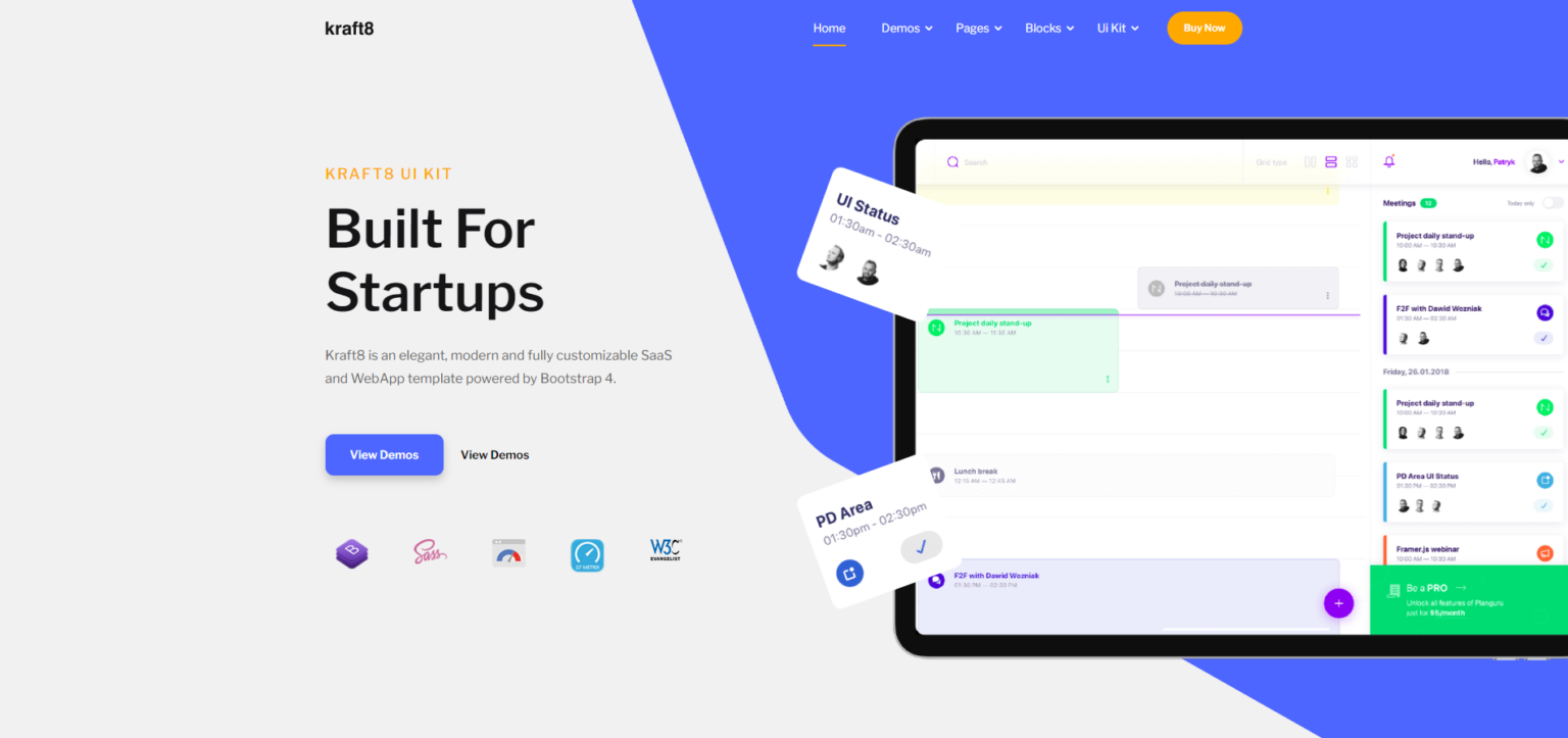 Best Bootstrap 5 Free and Open-Source UI Kits