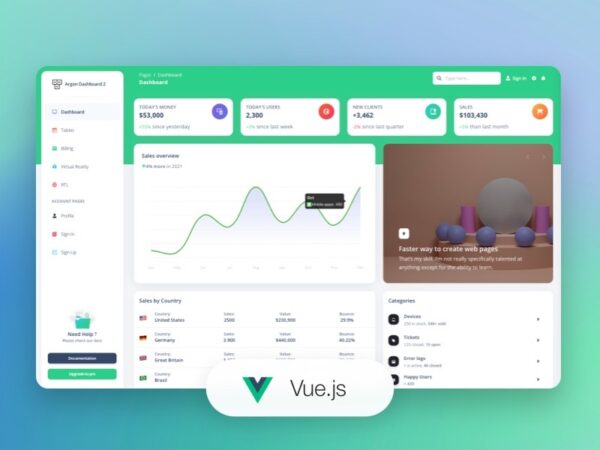 9 Best Vuetify Admin Dashboard - CodedThemes