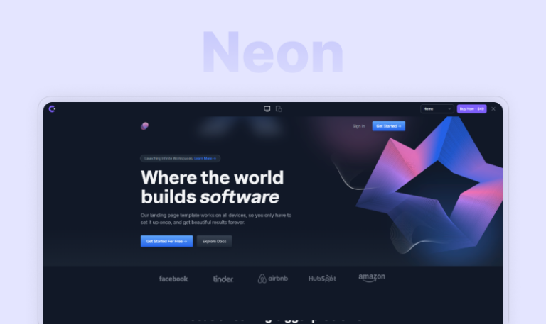 Top 10 React Landing Page Templates