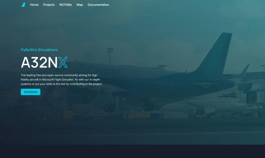 FlyByWire Sim Aircraft - Github