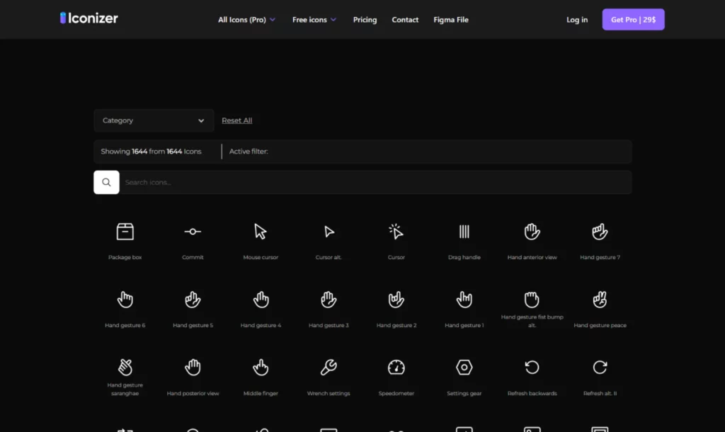 Iconizer icon library
