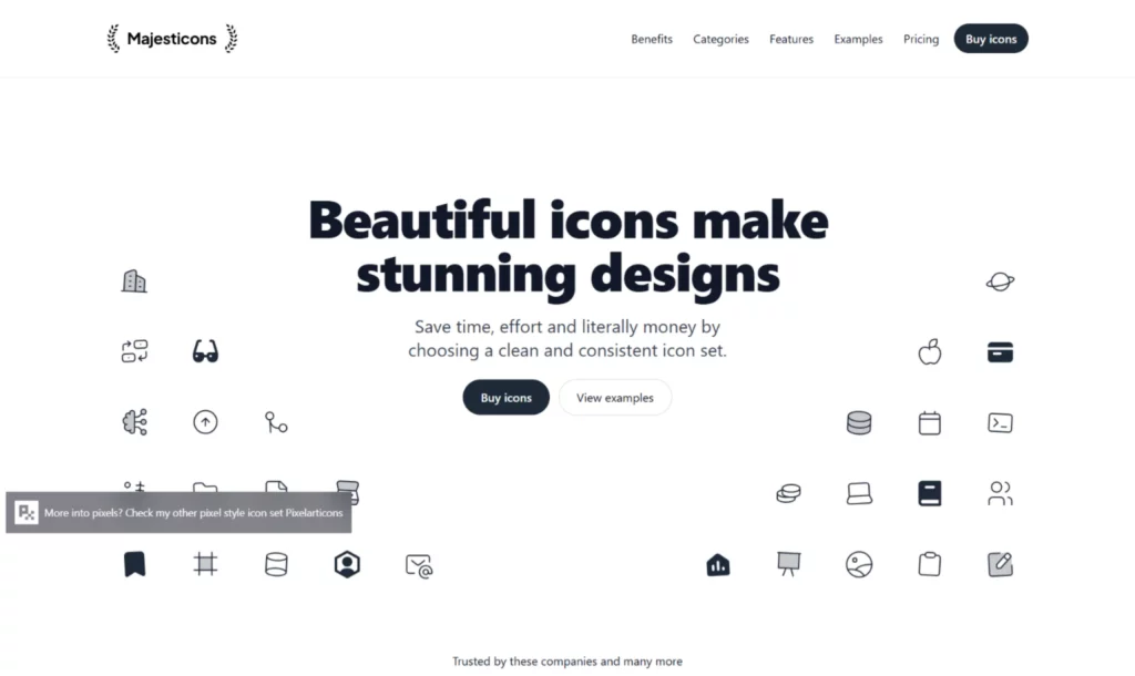 Majesticons icon library
