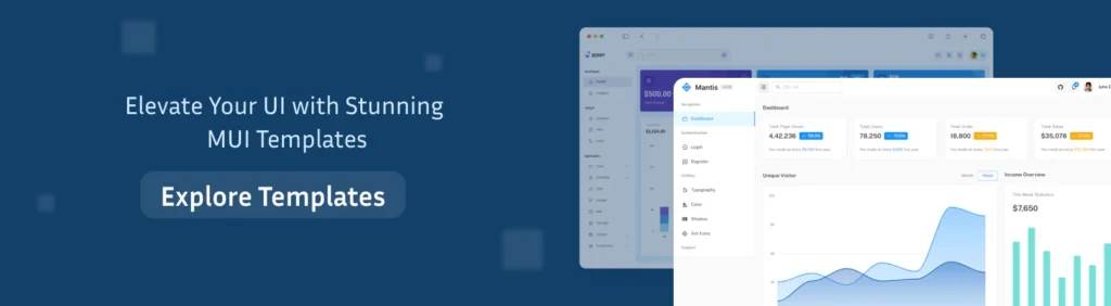Elevate Your UI with Stunning MUI Templates