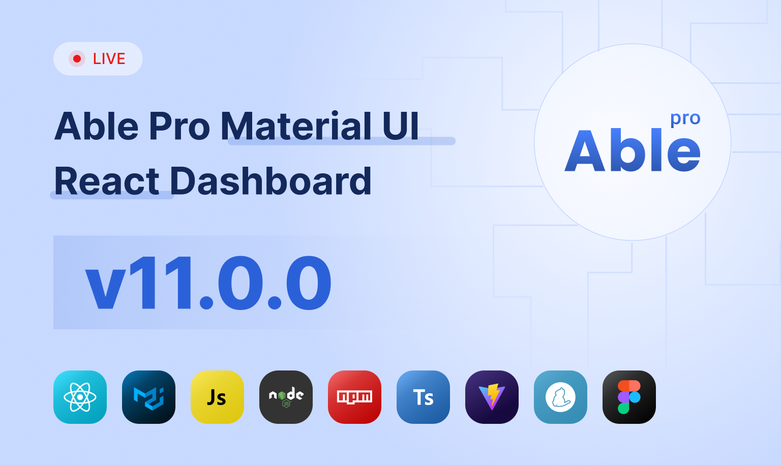 Able Pro Material UI React Dashboard Template