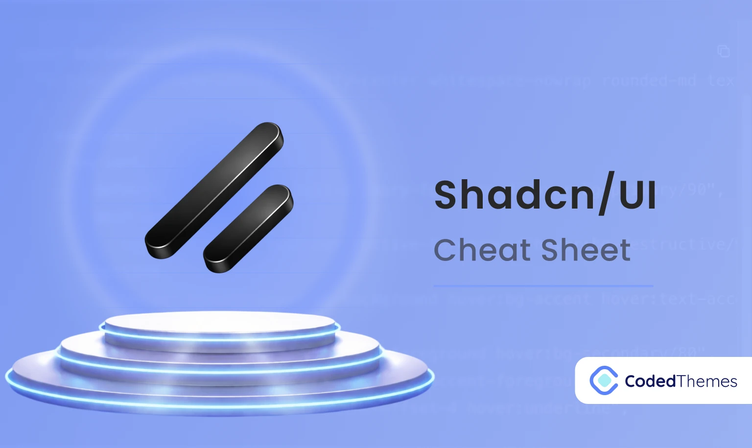 shadcn/UI Cheat Sheet