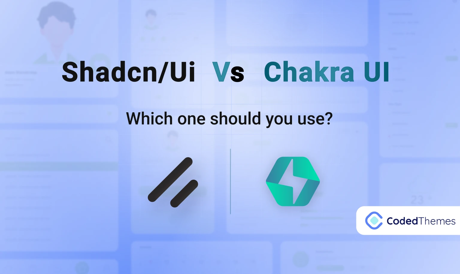 Shadcn/ui vs Chakra UI