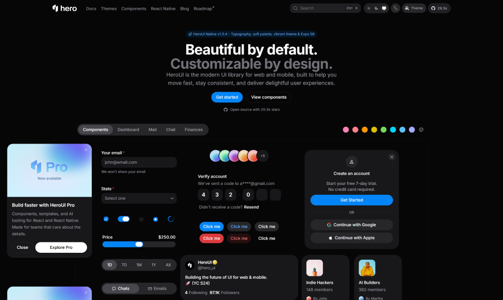 Animated UI Component Libraries for React (2026) 8 hero_ui-animated-ui-component-library