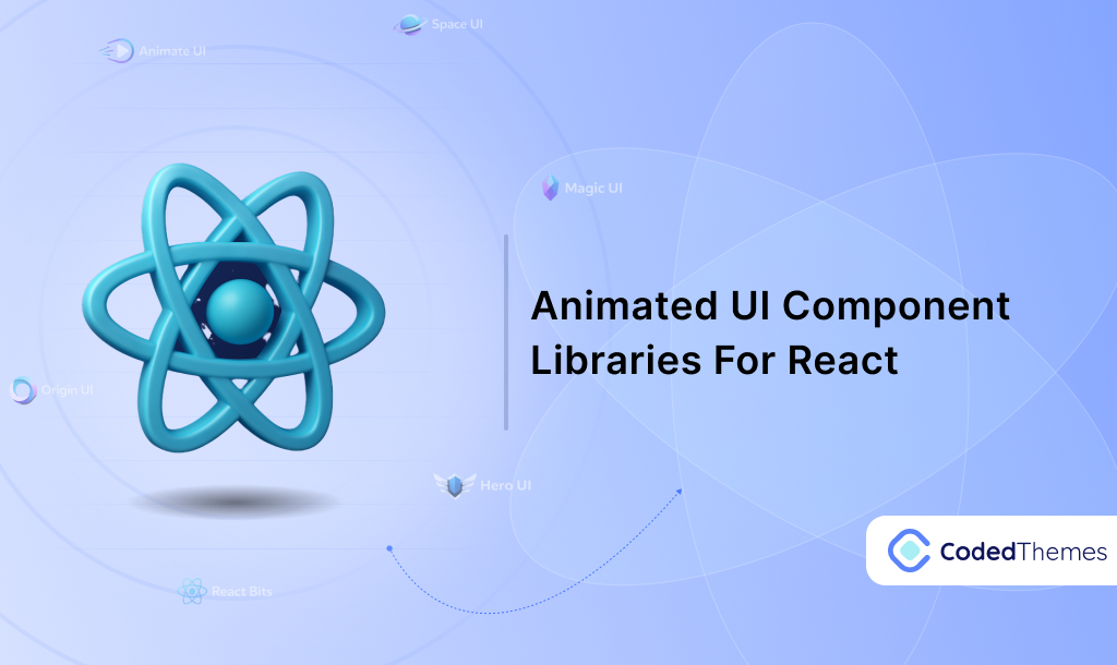 Animated UI Component Libraries for React - magic UI, kibo UI, Animate UI, React Bits