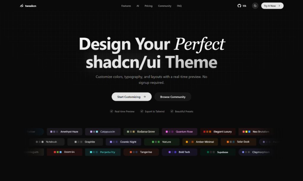 Animated UI Component Libraries for React (2026) 6 tweak_ui-animated-ui-component-library