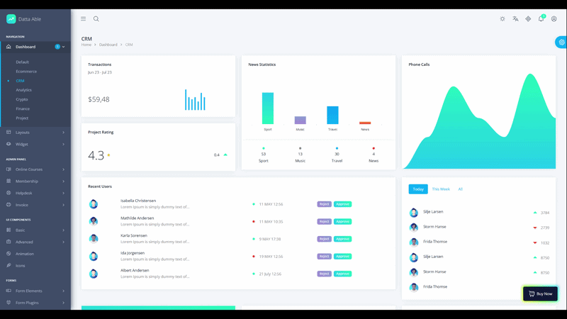 What are the best dark mode admin dashboard templates for 2026? 24 CRM Dark Mode Dashboard